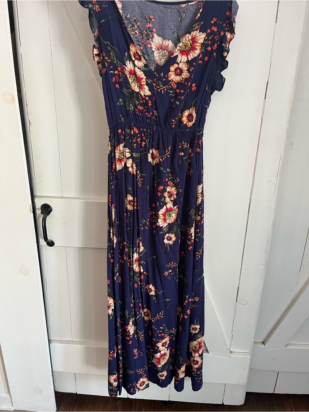 SALE 3/$20 Navy Floral Maxi Dress